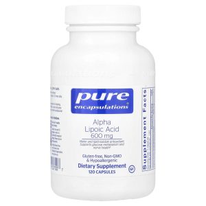 Pure Encapsulations, Alpha Lipoic Acid, 600 mg, 120 Capsules