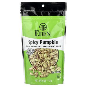 Eden Foods, Organic Spicy Pumpkin Seeds, Dry Roasted, 4 oz (113 g)
