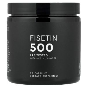 Toniiq, Fisetin 500, 60 Capsules