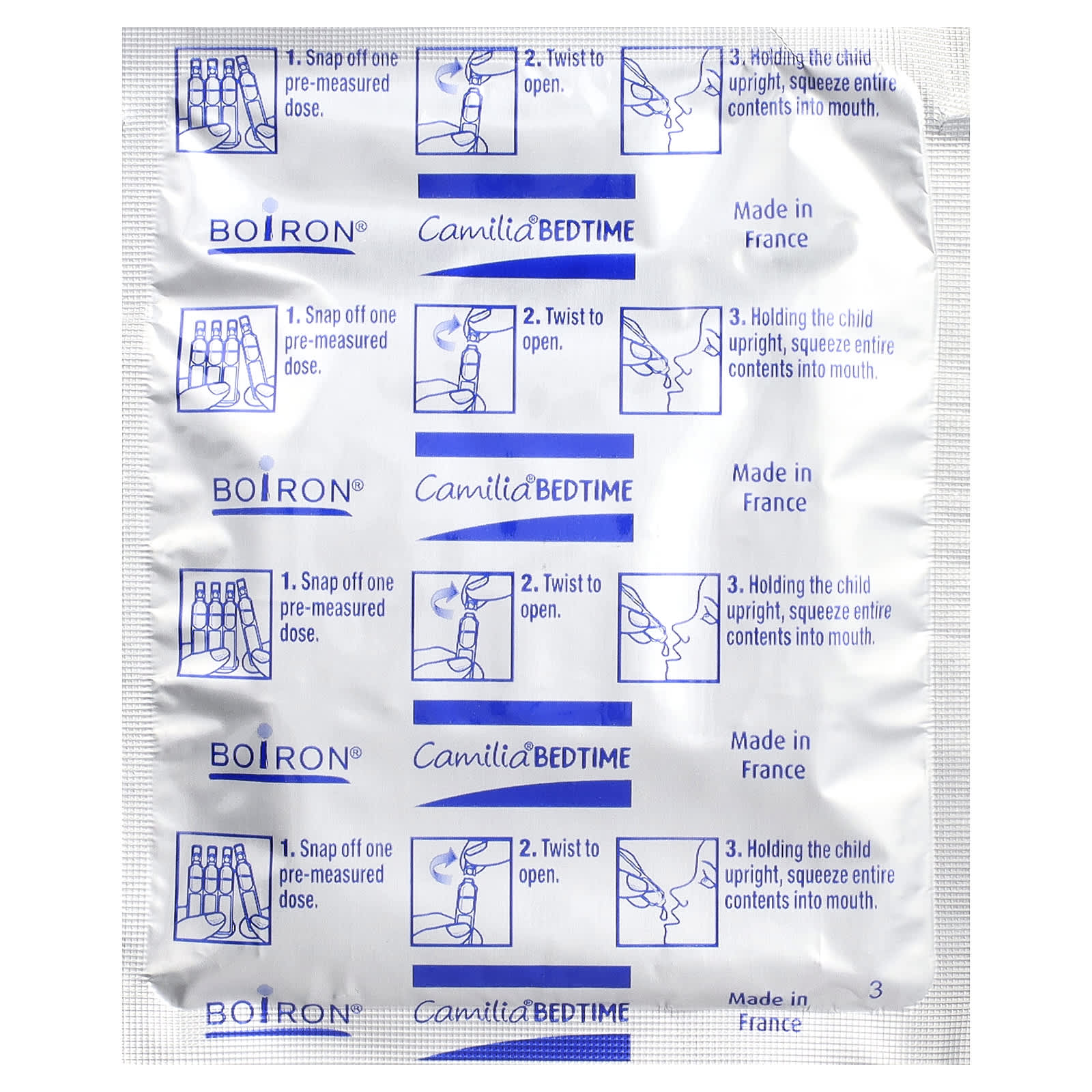 Boiron, Camilia® Bedtime Liquid Doses, 1 Month+, 30 Doses, 0.034 fl oz (1 ml) Each - Image 3