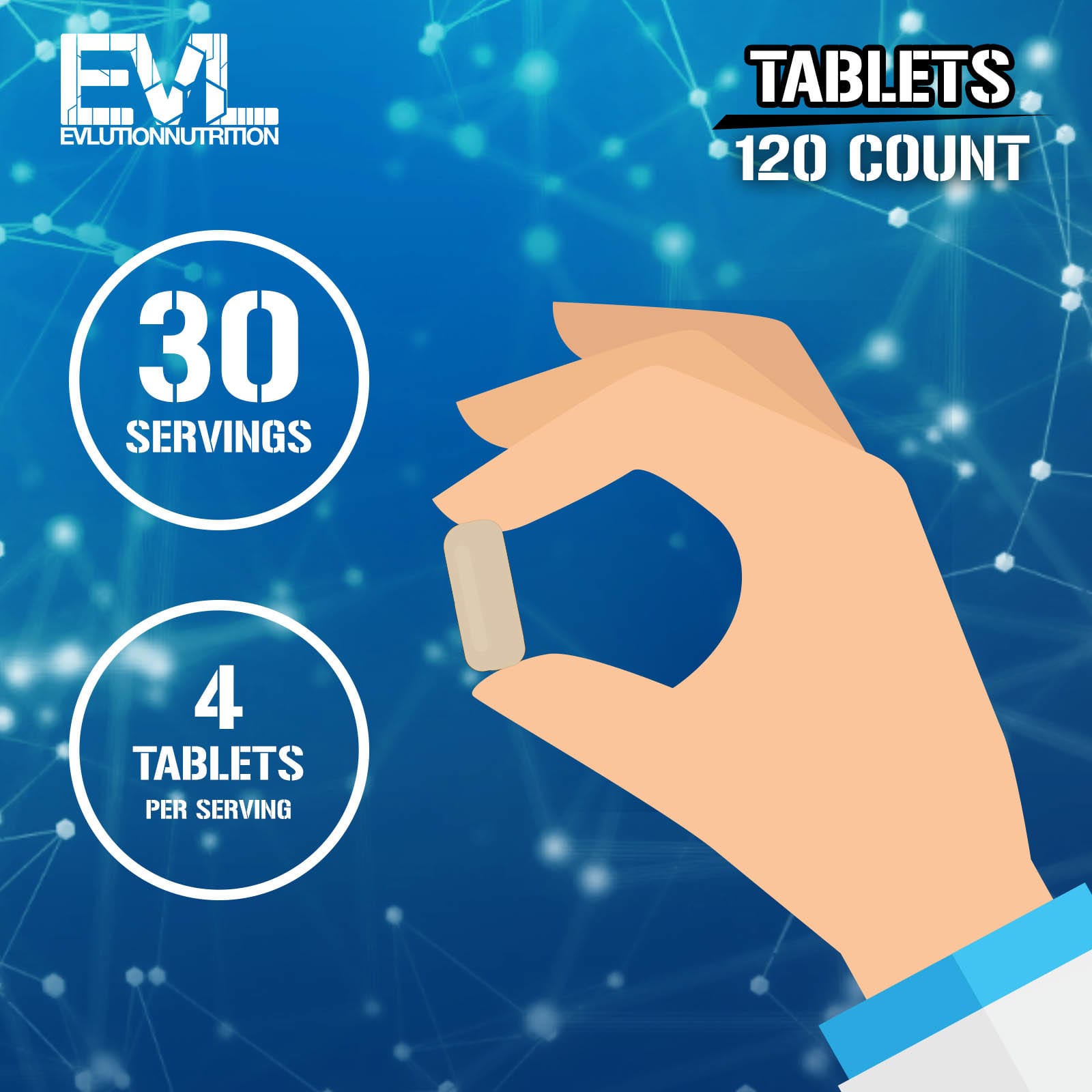 EVLution Nutrition, EVLTEST®, 120 Tablets - Image 4