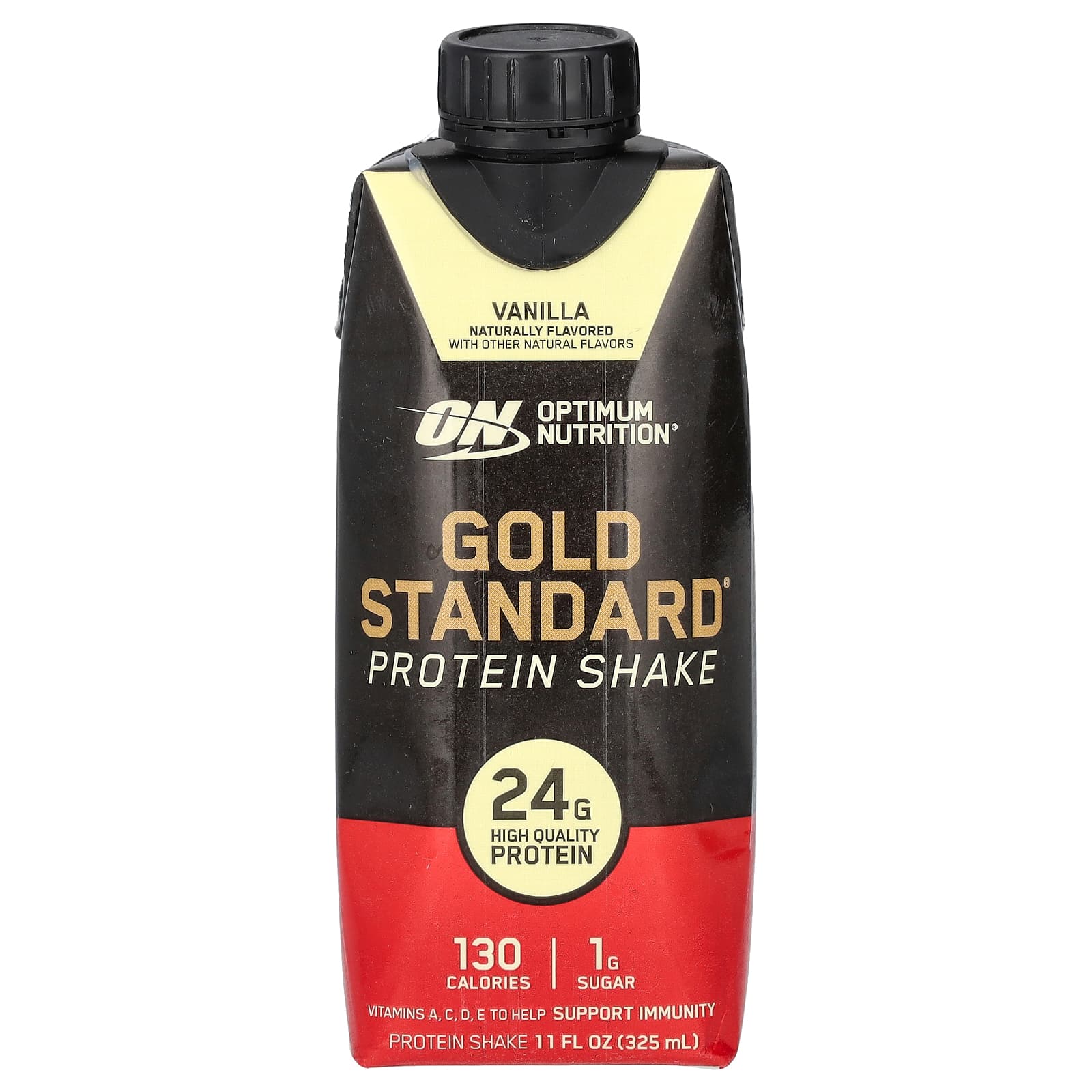 Optimum Nutrition, Gold Standard® Protein Shake, Vanilla, 4 Cartons, 11 fl oz (325 ml) Each - Image 3