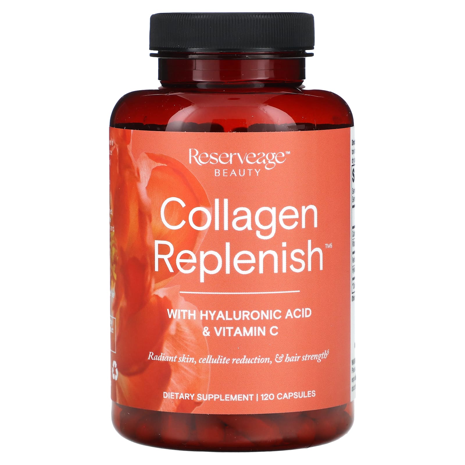 Reserveage Beauty, Collagen Replenish, 120 Capsules - Image 3