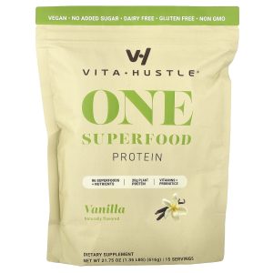 VitaHustle, One Superfood Protein, Vanilla, 1.35 lbs (616 g)