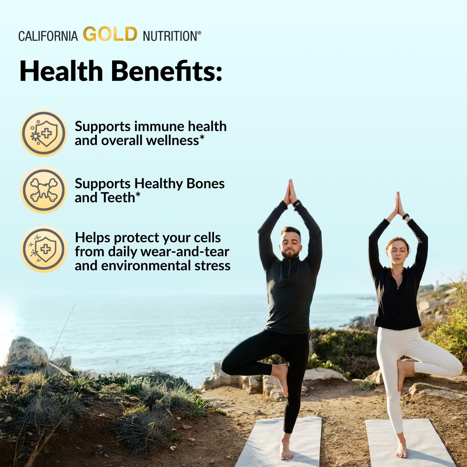 California Gold Nutrition, Vitamin D3, 50 mcg (2,000 IU), 90 Fish Gelatin Softgels - Image 5