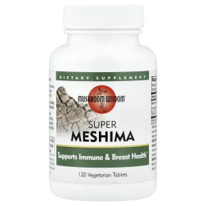 Mushroom Wisdom, Super Meshima, 120 Vegetarian Tablets