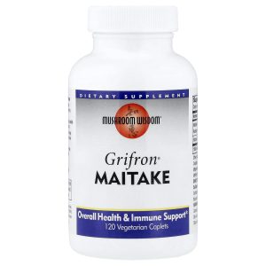 Mushroom Wisdom, Grifron® Maitake, 120 Vegetarian Caplets