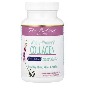 Paradise Herbs, Whole-Woman® Collagen, 120 Vegetarian Capsules