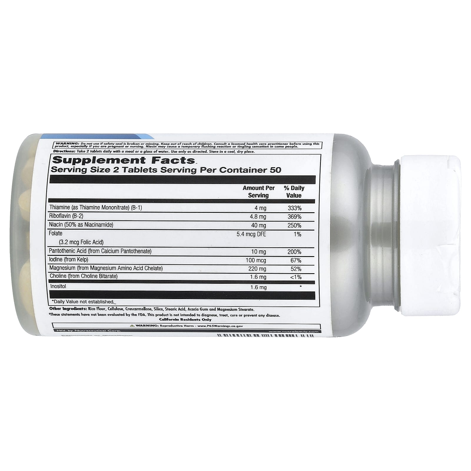 KAL, Magnesium Amino Acid Chelate, 100 Tablets - Image 2