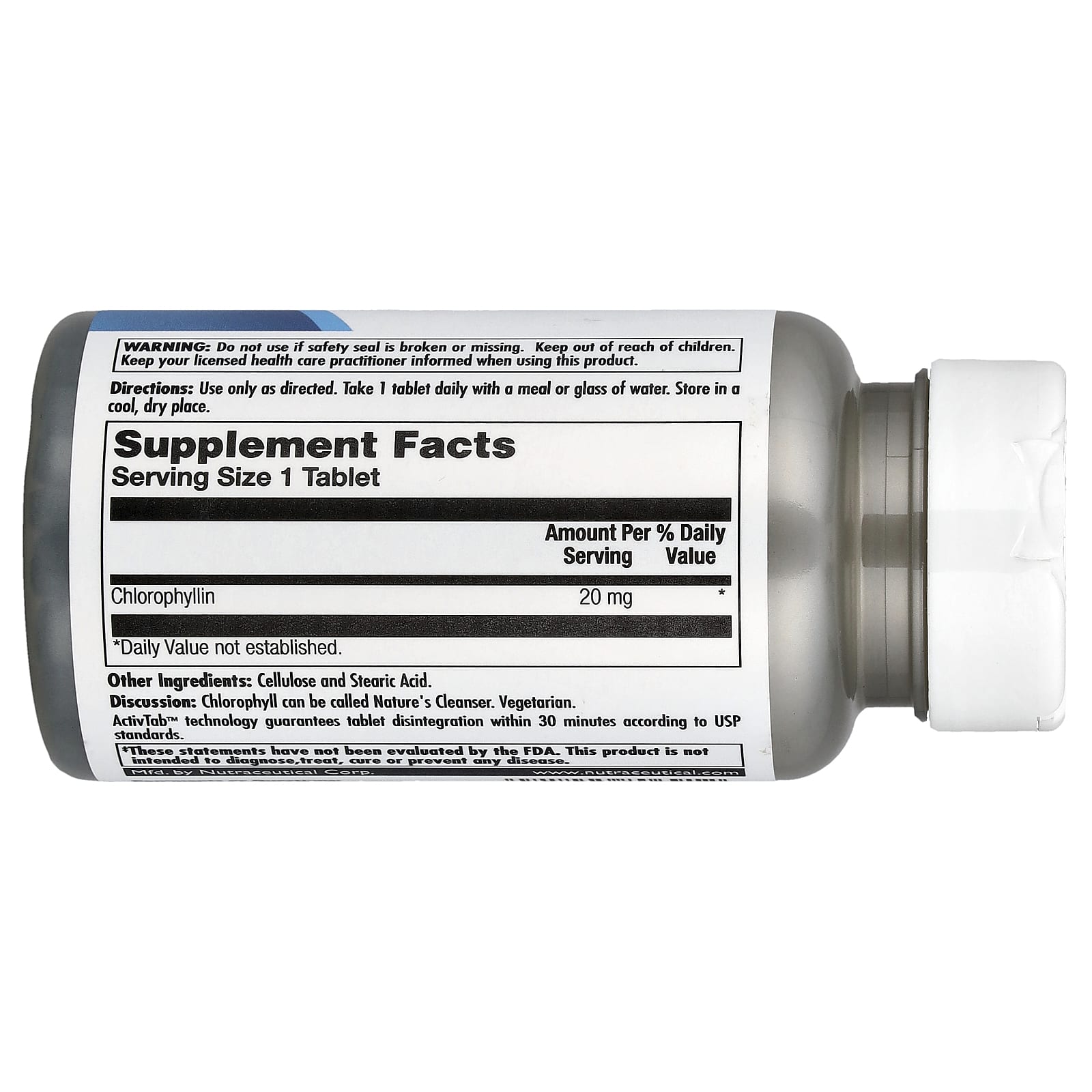 KAL, Chlorophyll, 20 mg , 100 Tablets - Image 2