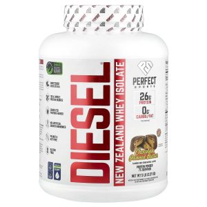 PERFECT Sports, Diesel®, New Zealand Whey Isolate, Chocolate Peanut Butter, 5 lbs (2.27 kg)