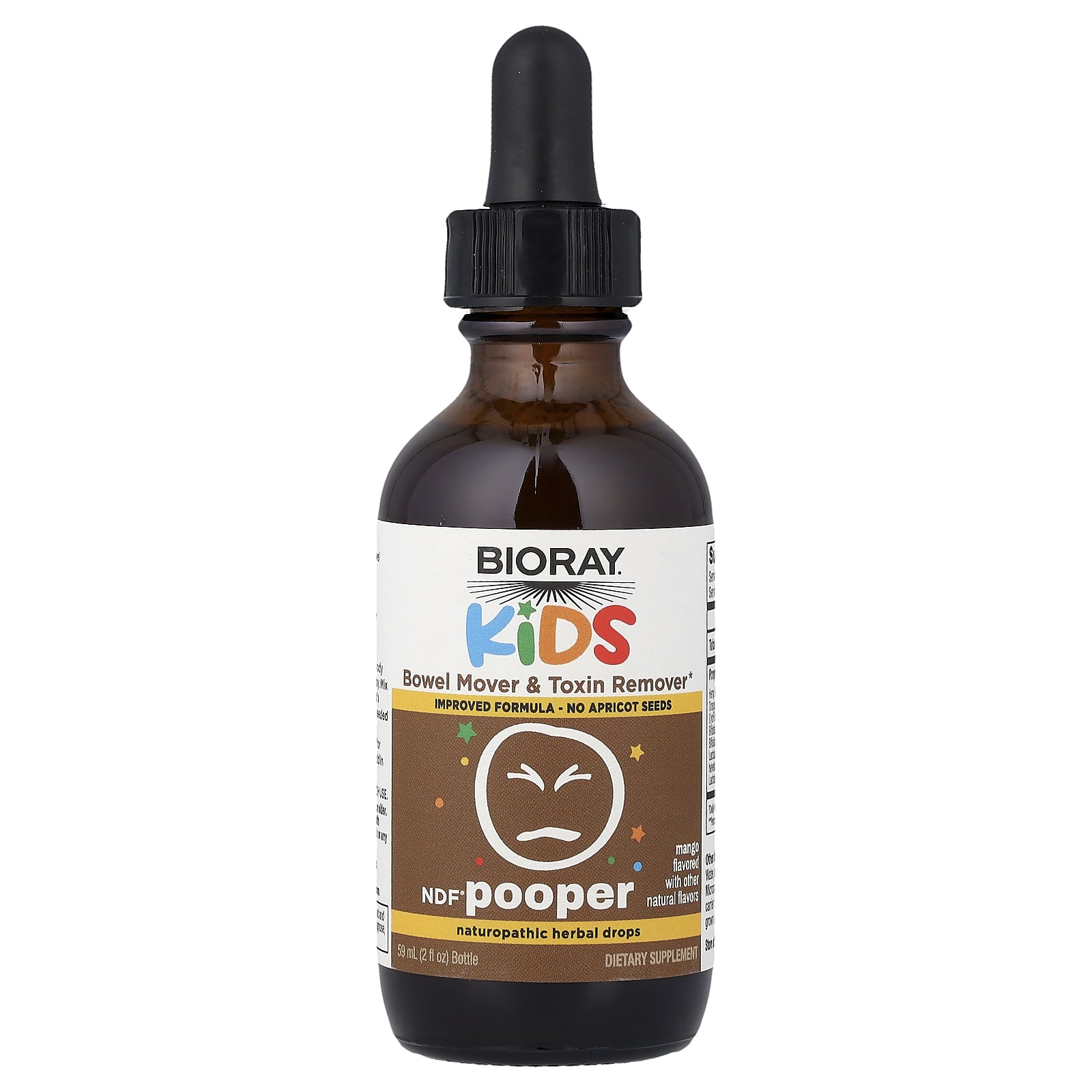Bioray, Kids, NDF® Pooper, Mango, 2 fl oz (59 ml) - Image 3