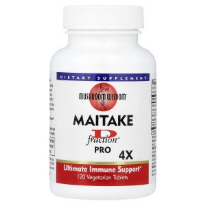 Mushroom Wisdom, Maitake D-Fraction®, Pro 4X, 120 Vegetarian Tablets