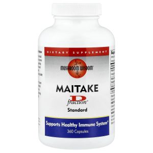 Mushroom Wisdom, Maitake D-Fraction®, Standard, 360 Capsules