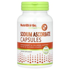 NutriBiotic, Immunity, Sodium Ascorbate, 100 Vegan Capsules