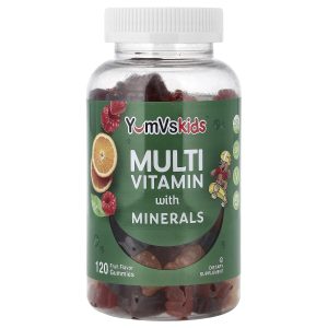 YumVs, Multi Vitamin with Minerals Gummies, Fruit, 120 Gummies