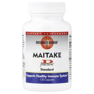 Mushroom Wisdom, Maitake D Fraction®, Standard, 120 Capsules