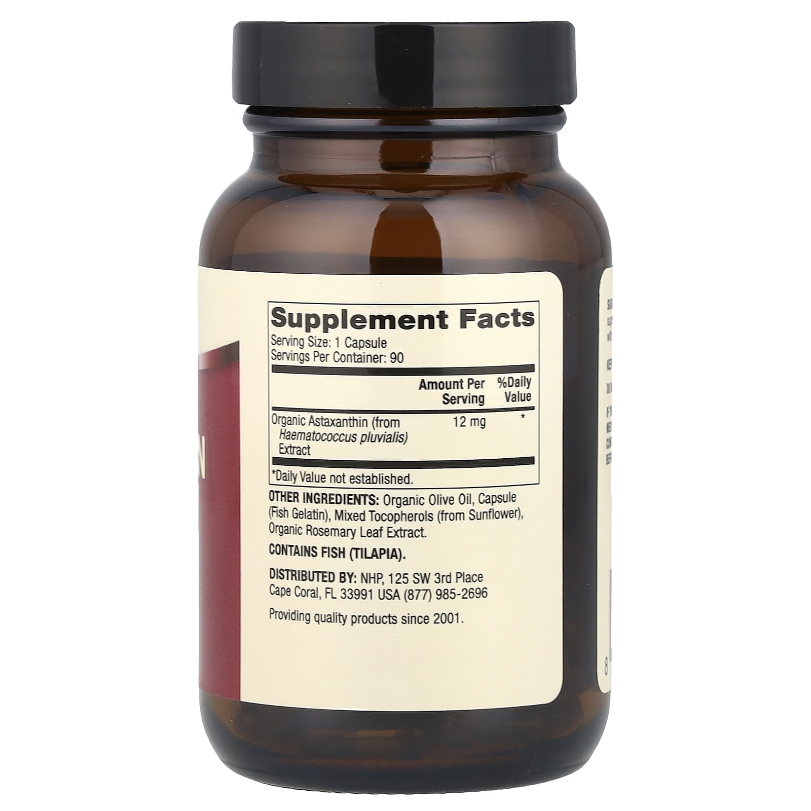 Dr. Mercola, Astaxanthin, 12 mg, 90 Capsules - Image 2