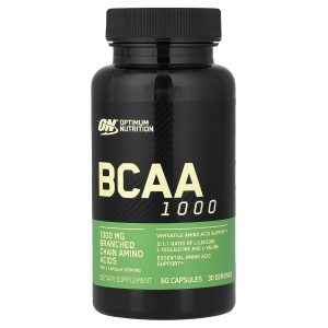 Optimum Nutrition, BCAA 1000, 60 Capsules