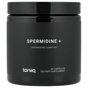 Toniiq, Spermidine+, 60 Capsules