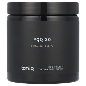 Toniiq, PQQ 20, 120 Capsules (20 mg per Capsule)