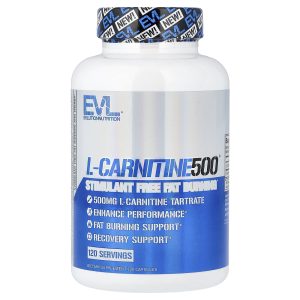 EVLution Nutrition, L-Carnitine500®, 500 mg, 120 Capsules