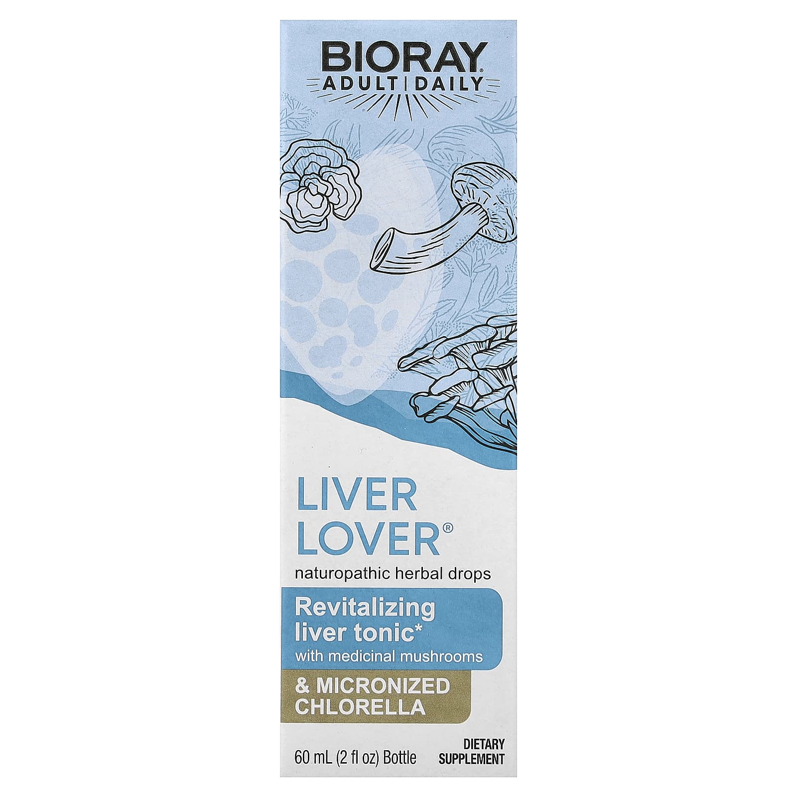 Bioray, Liver Lover®, Revitalizing Liver Tonic, 2 fl oz (60 ml)