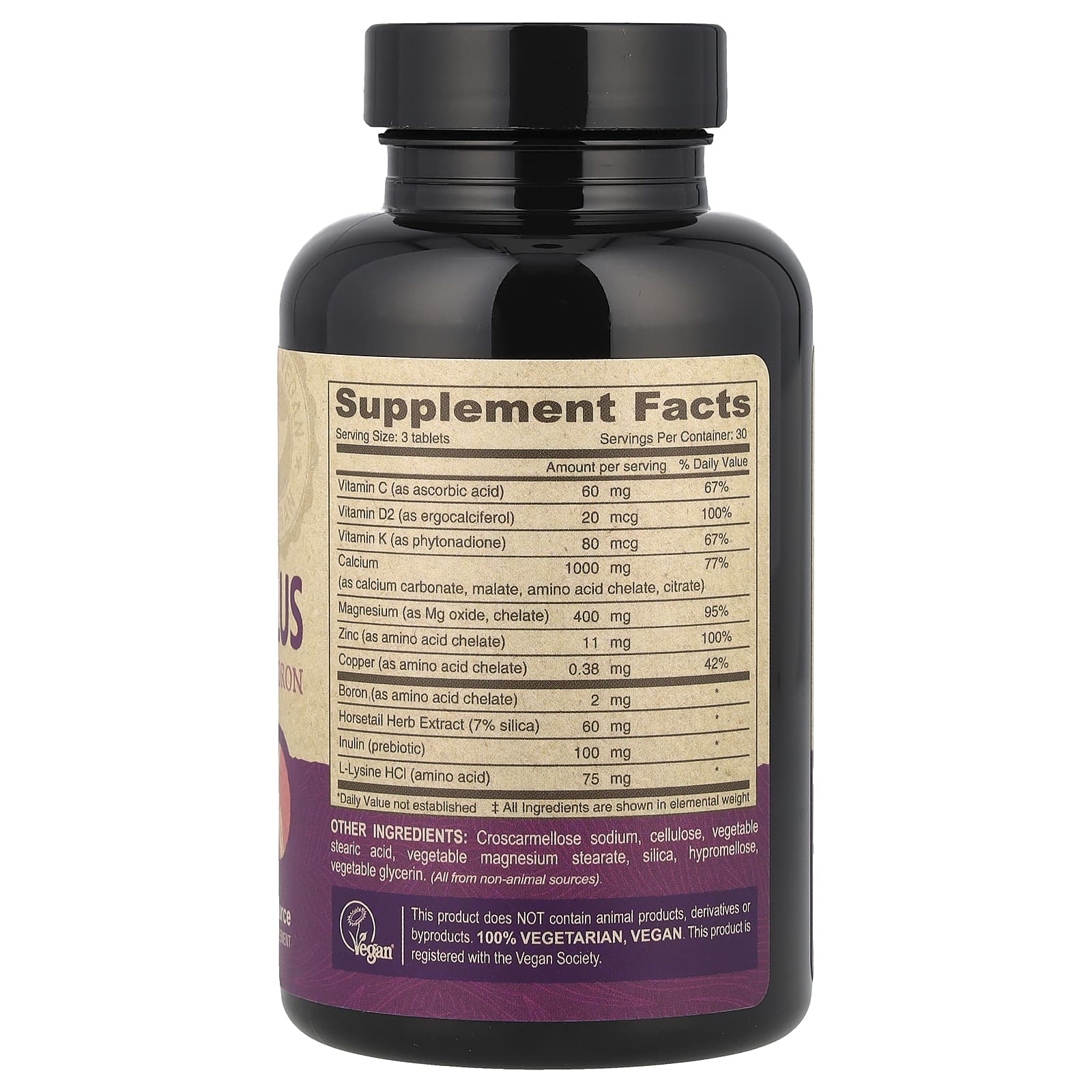 Deva, Vegan Cal-Mag Plus, 90 Tablets - Image 2