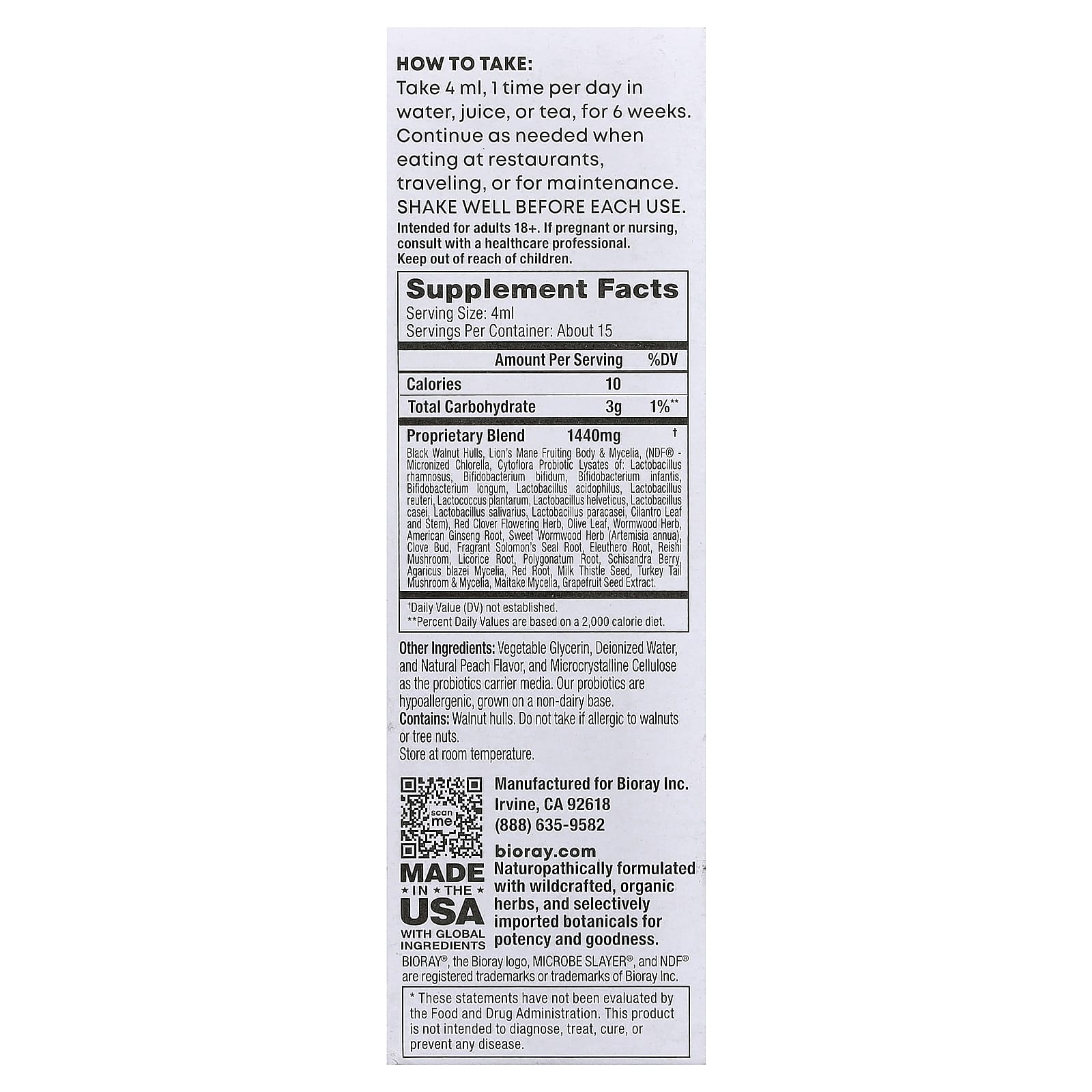 Bioray, Microbe Slayer®, Microorganism Detox, 2 fl oz (59 ml) - Image 2
